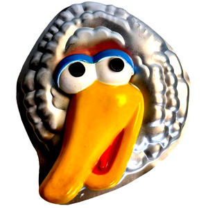 Vintage Wilton Big Bird Cake Pan 1971-1977 Muppets 3005-602 Kitchen Collectible